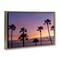 Stupell Industries Sunsets & Scattered Palm Trees Floating Frame, design by Jeff Poe Photography
